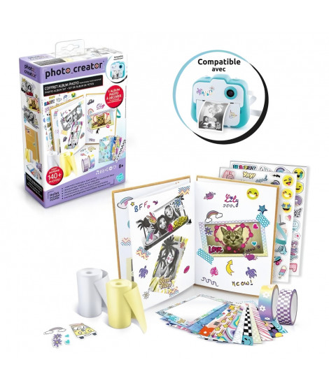 PHOTO CREATOR - Coffret Album Photo pour appareil photo a impression instantanée - Compatible Photo Creator - CLK 007 - Canal…