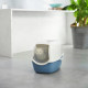 Maison de toilette - Bleu & Blanc (PP Recyclé) - 56 x 40 x 39 cm