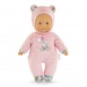 Poupon Pti' Coeur Ours Rose - COROLLE - 30cm - Rose - Des 9 mois