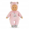Poupon Pti' Coeur Ours Rose - COROLLE - 30cm - Rose - Des 9 mois