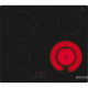Table vitro 60cm BOSCH - PKF611BB8E - Commande a l'avant - Sans cadre - Zone double - Noir