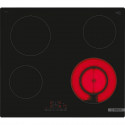 Table vitro 60cm BOSCH - PKF611BB8E - Commande a l'avant - Sans cadre - Zone double - Noir