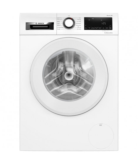 Lave-linge hublot BOSCH WGG04409FR SER4 - 9 kg - Induction - L60 cm - 1400 trs/min - Classe A - Blanc
