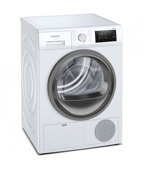 Seche-linge pompe a chaleur SIEMENS WT45H001FR iQ300 - 8 kg - L60 cm - Classe A+ - Blanc