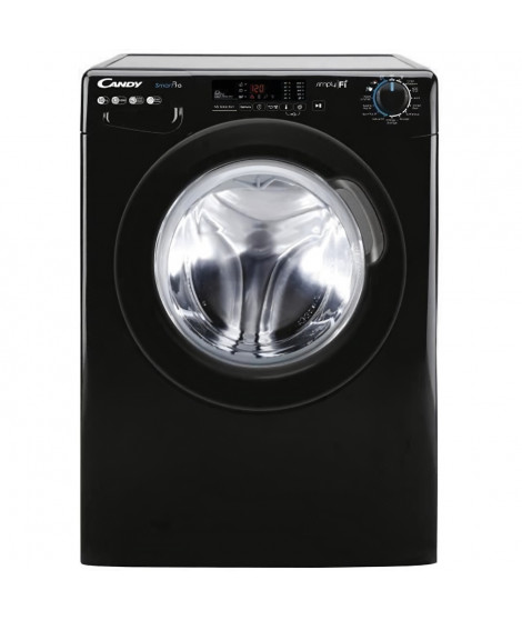 Lave-linge hublot CANDY CO12103DBBE/1-47 - 10 kg - Induction - 1200trs/min - Noir