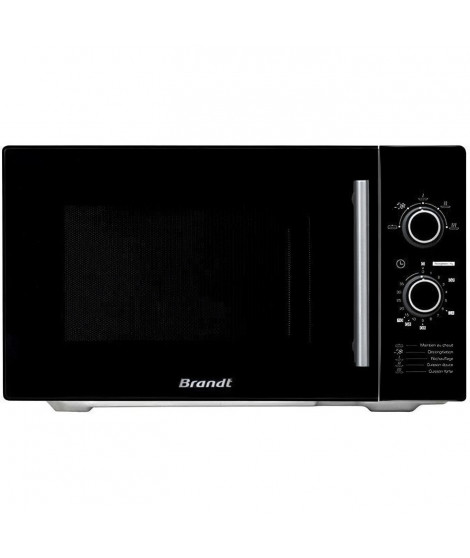 Micro-ondes monofonction pose libre BRANDT SM2602B - 26L - 900W - Noir