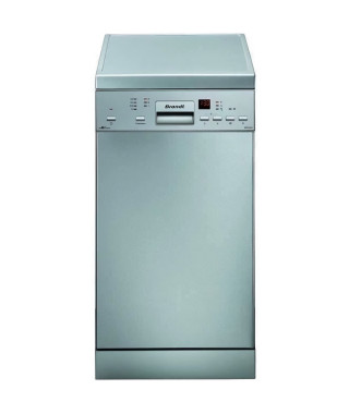 Lave-vaisselle pose libre BRANDT DFS1010X - 10 couverts - Induction - L45cm - 47dB - Inox