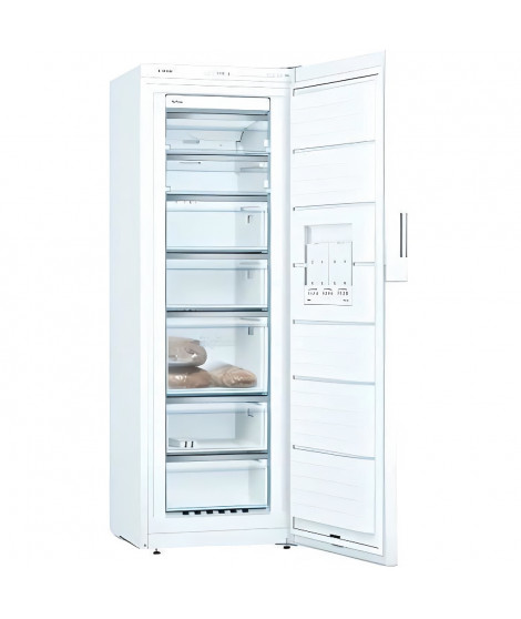 BOSCH GSN33VWEP - Congélateur armoire - 225 L - Froid no frost multiairflow - L 60 x H 176 cm - Blanc
