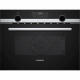 SIEMENS - CM585AGS0 Four micro-ondes intégrable compact - Fonction micro-ondes - 44L - Inox