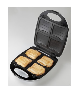 DOMO Appareil a croque-monsieur 1200 W Blanc DO9046C