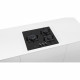 BOSCH PPC6A6B10 Plaque de cuisson gaz - 3 foyers - 8000 W - L 59 x P 52 cm - Revetement verre - Noir