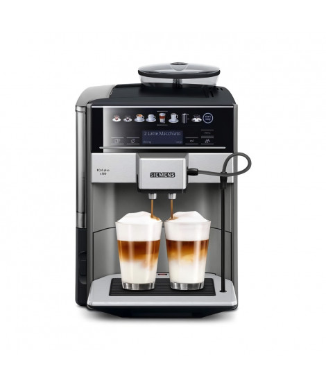 Expresso Broyeur - SIEMENS - EQ6 PLUS - Inox Silver