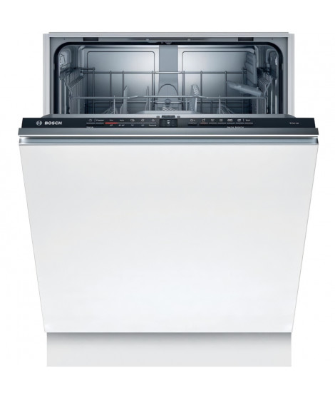 Lave-vaisselle tout intégrable BOSCH SMV2ITX18E SER2 - 12 couverts - L60cm - Noir - Induction - 48dB