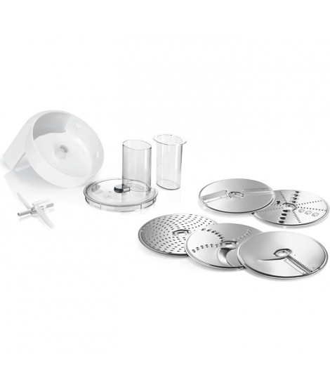 Accessoires pour kitchen machine BOSCH MUM5 - Lot VeggieLove: 1 acc. Râpeur/éminceur - 5 disques