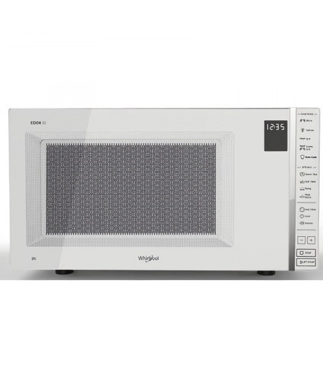 WHIRLPOOL MWP304W Micro-Ondes Posable Gril & vapeur - COOK30 - Blanc - 30L