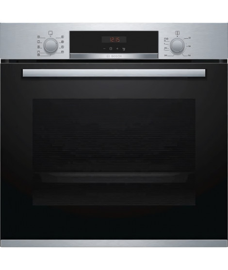 Four Pyrolyse - BOSCH HBA573BR0 - Acier inoxydable - 71L - Air pulsé 3D+ - AutoPilot10