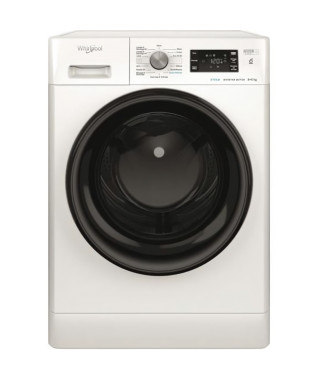 Lave-linge séchant WHIRLPOOL PFFWDB864349BVFR Freshcare - 8 / 6 kg - Induction - 1400 trs/min - Blanc