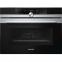 SIEMENS CM633GBS1 - Four encastrable fonction micro ondes - 45 L - 6 modes de cuisson - Inox