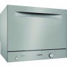 Lave-vaisselle compact pose libre BOSH SKS51E38EU SER2 - 6 couverts - Induction - L55cm - 49dB - Inox