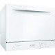 Lave-vaisselle compact pose libre BOSH SKS51E32EU SER2 - 6 couverts - Induction - L55cm - 49dB - Blanc