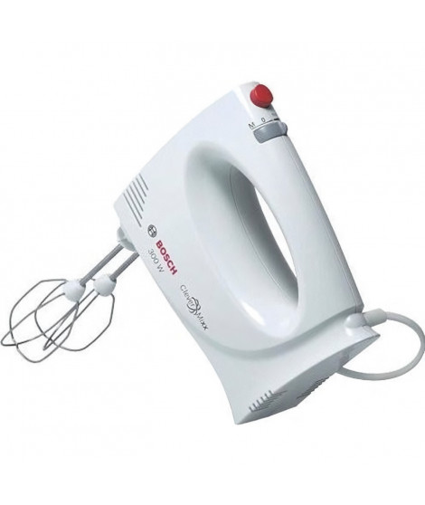 Batteur électrique BOSCH MFQ3010 - 300W 2 vitesses - Blanc