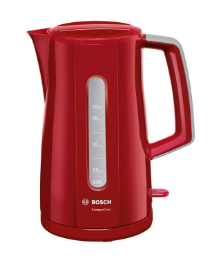 BOSCH TWK3A014 Bouilloire électrique CompactClass - Rouge