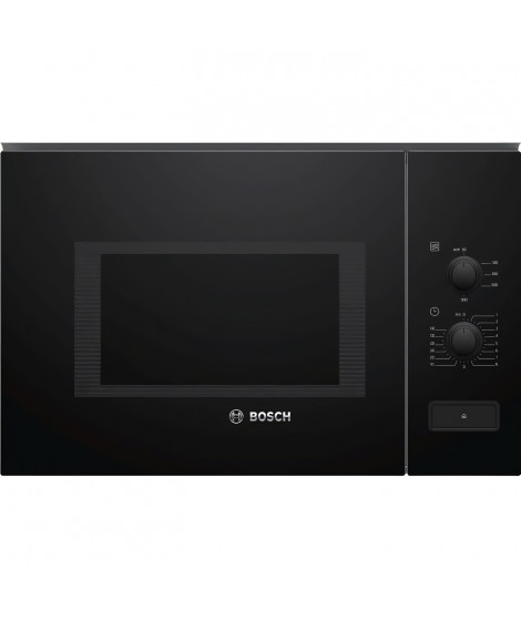 Micro-ondes encastrable - BOSCH BFL550MB0 - Noir - 25 L - Monofonction - 900 W