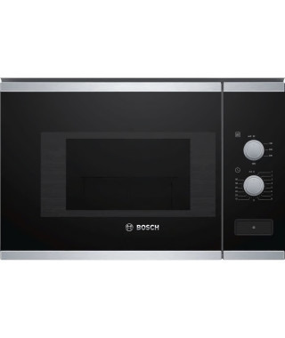 Micro-ondes Pose libre BOSCH BFL520MS0 - Monofonction - Inox - 20 L - 800 W