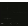Whirlpool WSQ1160NE table de cuisson induction - 3 foyers - 7200W - L 5,4 cm x P51 cm - verre - noire