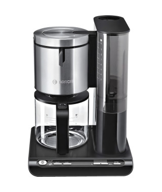 Cafetiere filtre programmable BOSCH Styline - Noir - 15 tasses - 1160W