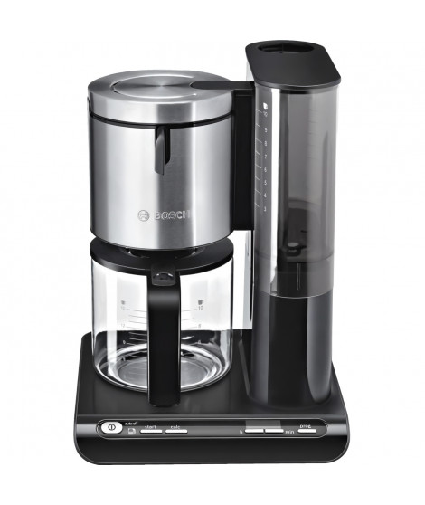 Cafetiere filtre programmable BOSCH Styline - Noir - 15 tasses - 1160W
