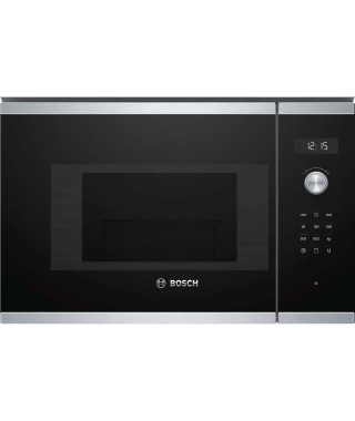 Micro-ondes grill encastrable BOSCH BEL524MS0 inox - 20 L - 800 W - Grill 1000 W