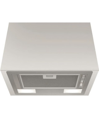 WHIRLPOOL WCT64FLSX Hotte intégrée - 332 m3 air / h max - 64 dB max - 3 vitesses - L 53 cm - Inox