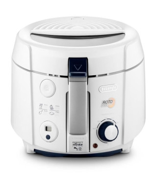 DELONGHI F38436 Friteuse électrique classique RotoFry - Blanc