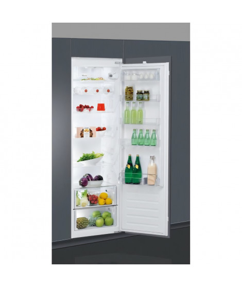 Réfrigérateur encastrable WHIRLPOOL ARG180701 - 177,6 cm - 314 L - Classe A+ - Froid brassé - Blanc