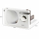 Trancheuse - DOMO - diametre 17cm - Réglage coupe 1 a 15 mm - 120W