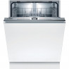 Lave-vaisselle tout intégrable BOSCH SMV4HTX28E SER4 - 12 couverts - Induction - L60 cm - Home Connect - 46dB