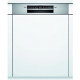 Lave-vaisselle intégrable BOSCH SMI4HTS31E SER4 - 12 couverts - Induction - L60cm - Home Connect - 46dB - Bandeau inox