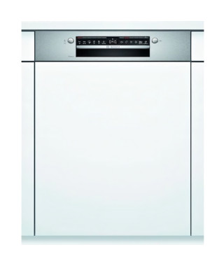 Lave-vaisselle intégrable BOSCH SMI4HTS31E SER4 - 12 couverts - Induction - L60cm - Home Connect - 46dB - Bandeau inox