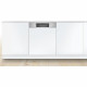 Lave-vaisselle intégrable BOSCH SMI4HTS31E SER4 - 12 couverts - Induction - L60cm - Home Connect - 46dB - Bandeau inox