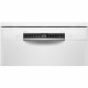 Lave-vaisselle pose libre BOSCH SMS4HTW47E SER4 - 12 couverts - Induction - L60cm - 44dB - Blanc