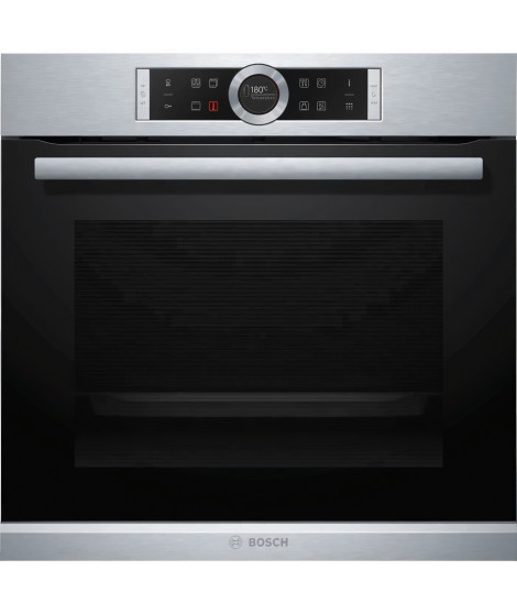 Four multifonction pyrolyse - BOSCH HBG675BS2 - Acier inoxydable - l 59,4 x H 59,5 x P 54,8 cm - 71 l - Classe A+ - 13 modes …