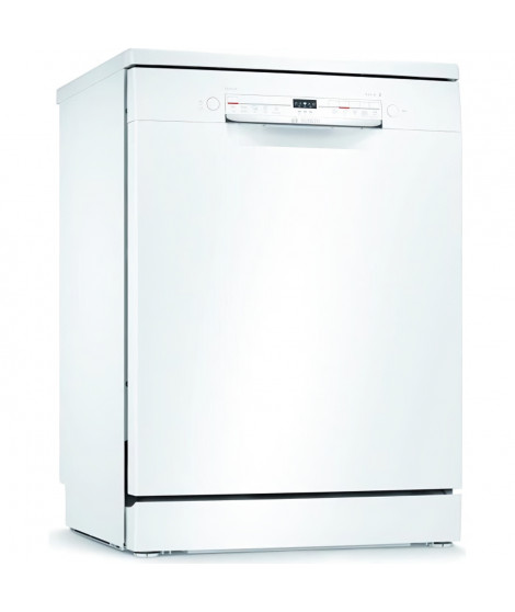 Lave-vaisselle pose libre BOSCH SMS2ITW12E SER2 - 12 couverts - Induction - L60cm - 48dB - Blanc