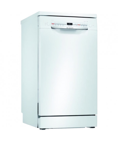 Lave-vaisselle pose libre BOSCH SPS2IKW04E SER2 - 9 couverts - Induction - L45cm - 48dB - Blanc