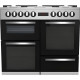 Piano de cuisson électrique BEKO - 6 gaz + 1 wok - 100 cm - PF335325DX - Inox
