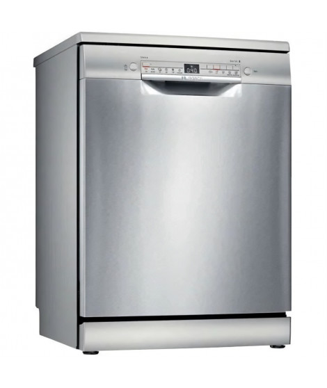 Lave-vaisselle pose libre BOSCH SMS2HTI79E SER2 - 12 couverts - Induction - L60cm - 46dB - Silver/Inox