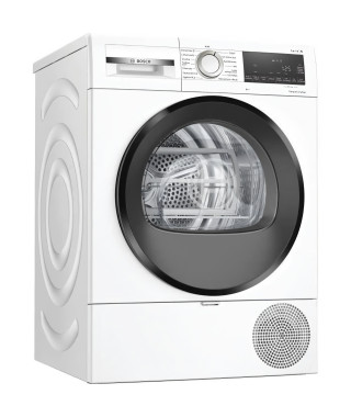 Seche-linge pompe a chaleur BOSCH WQG245A0FR SER6 - 9 kg - Classe A++ - Blanc
