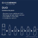 SodaStream DUO Machine a Eau Pétillante-Pack 2 Carafes Verre 1L+2 Bte 1L Compatible Lave-Vaisselle+1 Recharge Gaz 60L Clipser…