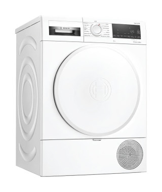 Seche-linge pompe a chaleur BOSCH WQG233D0FR SER6 - 8 kg - Classe A+++ - Blanc