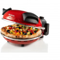 Four a Pizza électrique ARIETE - Rouge - Pierre réfractaire - 1200W - Diametre 33cm - Température max 400°C